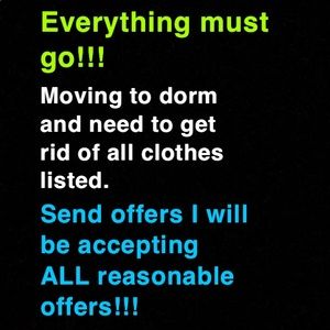 EVERYTHING MUST GO